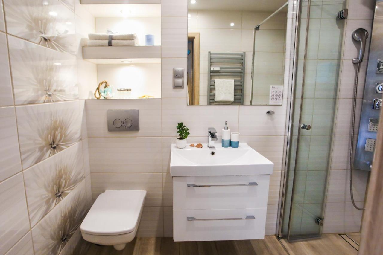 Władysławowo Apartament Blekitno Na Bialym מראה חיצוני תמונה