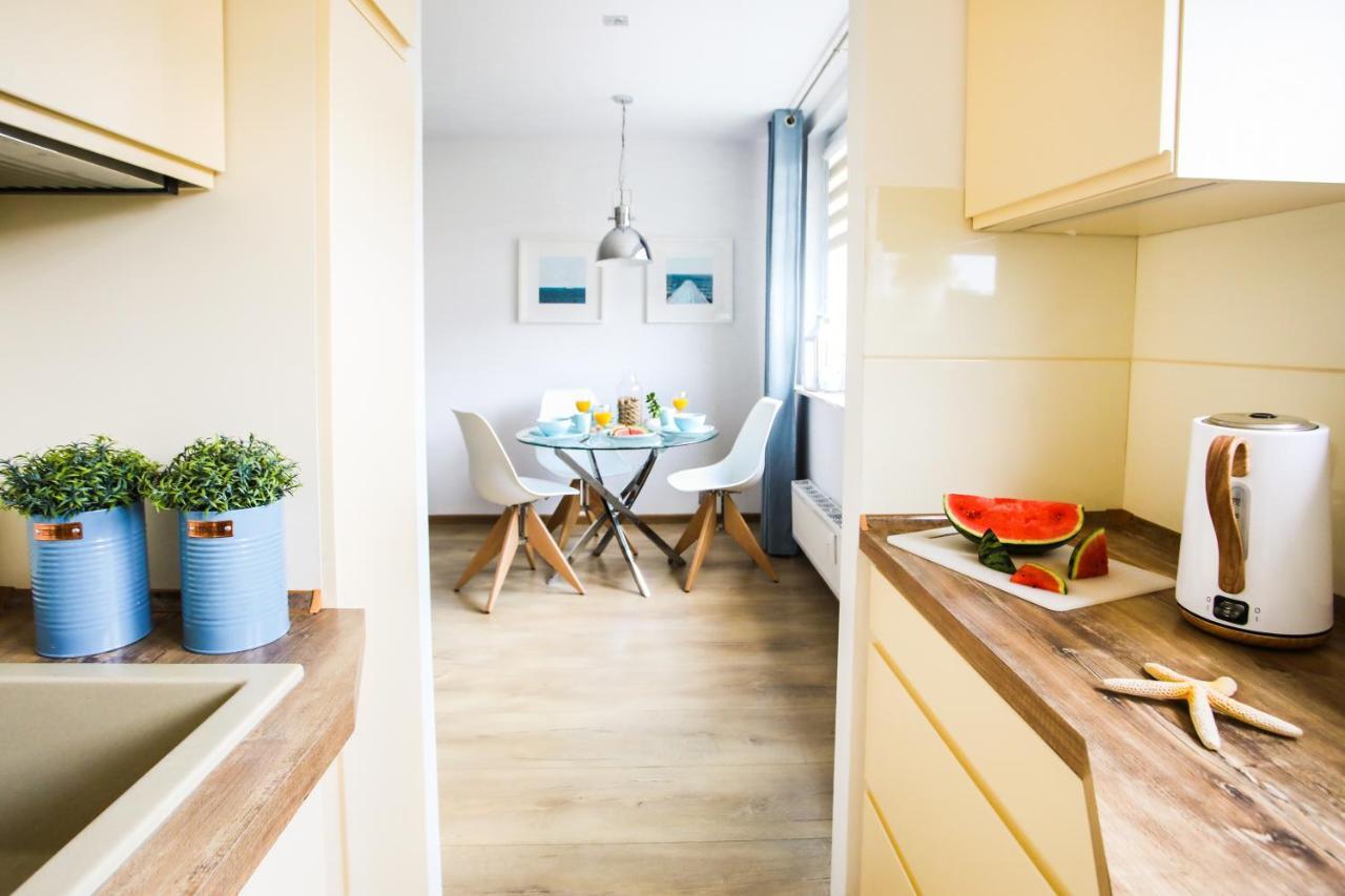 Władysławowo Apartament Blekitno Na Bialym מראה חיצוני תמונה